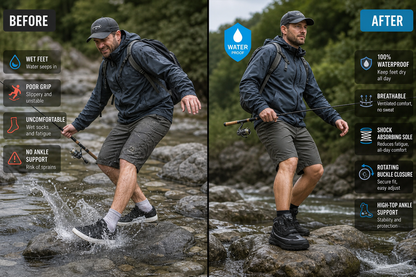 Men's Waterproof Fishing Shoes